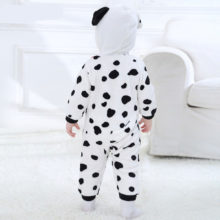 Baby Boys Girls Onesie Dalmatians Spotty Dog Cosplay Costume Flannel Warm Black White Cute Animal Kigurumis Kids Jumpsuit Pajama Baby Boys Girls Onesie Dalmatians Spotty Dog Cosplay Costume Flannel Warm Black White Cute Animal Kigurumis Kids Jumpsuit Pajama