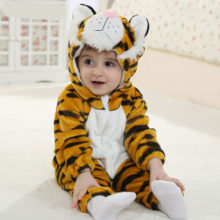 Tiger Kigurumis For Baby Animal Cosplay Costume Child Kid Boy Girl Onesie Winter Autumn Soft Pajama Fancy Infant Cute Sleep Suit Tiger Kigurumis For Baby Animal Cosplay Costume Child Kid Boy Girl Onesie Winter Autumn Soft Pajama Fancy Infant Cute Sleep Suit