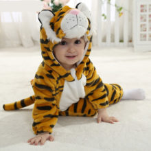 Tiger Kigurumis For Baby Animal Cosplay Costume Child Kid Boy Girl Onesie Winter Autumn Soft Pajama Fancy Infant Cute Sleep Suit Tiger Kigurumis For Baby Animal Cosplay Costume Child Kid Boy Girl Onesie Winter Autumn Soft Pajama Fancy Infant Cute Sleep Suit