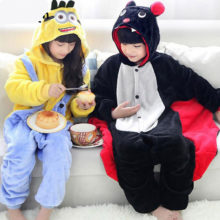 Minions Bat Onesie Cartoon Anime Animal Kigurumis Children Girl Boy Kawaii Pajama Festival Party Winter Overall Flannel Jumpsuit Minions Bat Onesie Cartoon Anime Animal Kigurumis Children Girl Boy Kawaii Pajama Festival Party Winter Overall Flannel Jumpsuit