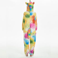 Colorful Stars Unicorn Onesie Kigurumis Women Girl Zipper Hooded Pajama Cartoon Animal Cute Overall One Pieces Warm Soft Suit Colorful Stars Unicorn Onesie Kigurumis Women Girl Zipper Hooded Pajama Cartoon Animal Cute Overall One Pieces Warm Soft Suit