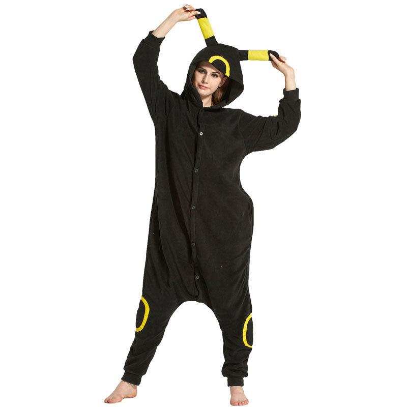 Kigurumi Onesie Cartoon Umbreon Pajamas Sleepwear