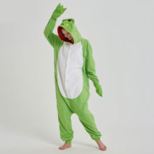 Animal Kigurumis Green Frog Onesie Cartoon Pajama Polar Fleece Women Men Adult Party Outfit Funny Cute Carnival Fancy Sleepwear Animal Kigurumis Green Frog Onesie Cartoon Pajama Polar Fleece Women Men Adult Party Outfit Funny Cute Carnival Fancy Sleepwear