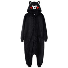 Kumamon Kigurumis Women Onesie Adult Cartoon Animal Bear Pajama Lovely Funny Casual Black Party Suit Winter Warm Jumpsuit Outfit Kumamon Kigurumis Women Onesie Adult Cartoon Animal Bear Pajama Lovely Funny Casual Black Party Suit Winter Warm Jumpsuit Outfit