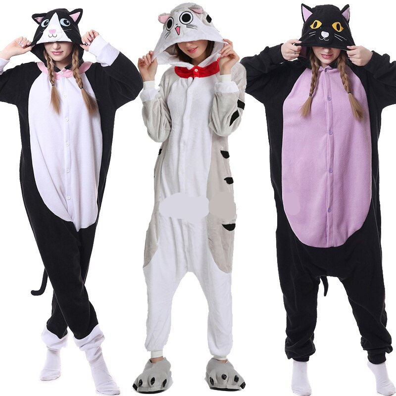 Kigurumi Onesie Cat Pajama Nightie Sleepwear