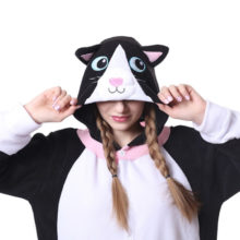 Kigurumi Unicorn Pajama Adult Animal Cat Onesie Women Men Couple 2019 Winter Pajamas Suit Nightie Sleepwear Flannel Homewear Kigurumi Unicorn Pajama Adult Animal Cat Onesie Women Men Couple 2019 Winter Pajamas Suit Nightie Sleepwear Flannel Homewear