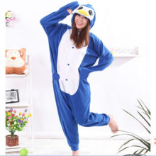 Kigurumi Onesie Pajama Blue Penguin Costume Kigurumi Onesie Pajama Blue Penguin Costume