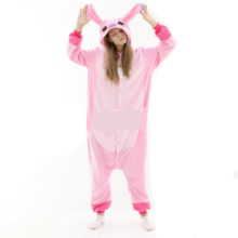 Lilo And Stitch Cartoon Kigurumi Onesie Pajama Cosplay Costume Lilo And Stitch Cartoon Kigurumi Onesie Pajama Cosplay Costume