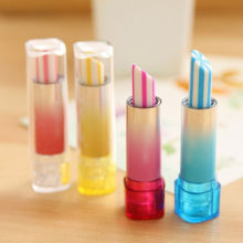 Eraser Lovely Kids Children Child Lipstick Shaped Eraser Student Stationery Xmas Gift ластик Eraser Lovely Kids Children Child Lipstick Shaped Eraser Student Stationery Xmas Gift ластик