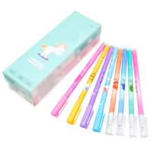 12Pcs/set Unicorn Erasable Pen Blue Black Ink Writing Pens Washable handle For School Office Stationery Supplies Exam Spare 12Pcs/set Unicorn Erasable Pen Blue Black Ink Writing Pens Washable handle For School Office Stationery Supplies Exam Spare