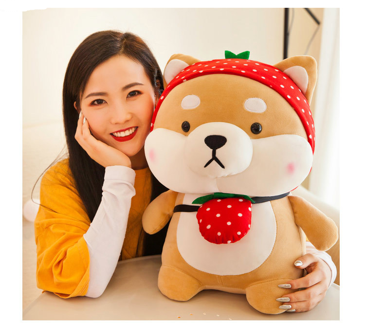 Kawaii Dog Plush Stuffed Soft Toy Pillow Cushion Doll