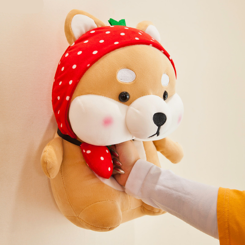 Kawaii Dog Plush Stuffed Soft Toy Pillow Cushion Doll