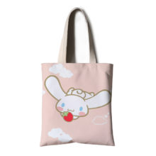 Big Ear Dogs Cinnamon Cinnamoroll One Shoulder DIY Environmental Protection Shopping HM Students Cram Carry Custom Do Cloth Bag Big Ear Dogs Cinnamon Cinnamoroll One Shoulder DIY Environmental Protection Shopping HM Students Cram Carry Custom Do Cloth Bag