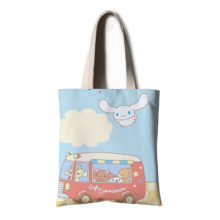 Big Ear Dogs Cinnamon Cinnamoroll One Shoulder DIY Environmental Protection Shopping HM Students Cram Carry Custom Do Cloth Bag Big Ear Dogs Cinnamon Cinnamoroll One Shoulder DIY Environmental Protection Shopping HM Students Cram Carry Custom Do Cloth Bag