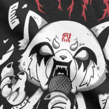 Men Aggretsuko Aggressive Retsuko Karaoke Rage Mood T Shirt Pure Cotton Tops Unique Short Sleeve Tees Plus Size T-Shirt Men Aggretsuko Aggressive Retsuko Karaoke Rage Mood T Shirt Pure Cotton Tops Unique Short Sleeve Tees Plus Size T-Shirt