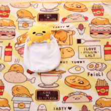 Lazy Kawaii Gudetama Egg Cartoon Plush Soft Stuffed Blanket Lazy Kawaii Gudetama Egg Cartoon Plush Soft Stuffed Blanket