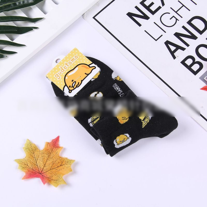 Anime Cartoon Gudetama Novelty Socks