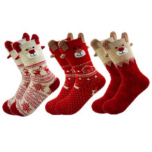 1 Set New Winter Warm Christmas Socks Deer Elk Xmas Gift kawaii Xmas Socks for Women Girls Merry Christmas Gifts Stylish Sokken 1 Set New Winter Warm Christmas Socks Deer Elk Xmas Gift kawaii Xmas Socks for Women Girls Merry Christmas Gifts Stylish Sokken