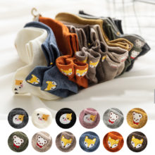 Fashion Soft Cute Fox Heart Cartoon Embroidery Cotton Women Socks Cool Summer Autumn Lovely Animal Kitty Bear Ankle Boat Socks Fashion Soft Cute Fox Heart Cartoon Embroidery Cotton Women Socks Cool Summer Autumn Lovely Animal Kitty Bear Ankle Boat Socks