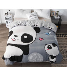 Svetanya 1pc Duvet Cover 100% Cotton Quilt Comforter Blanket Case Kids Cartoon Panda Printed Svetanya 1pc Duvet Cover 100% Cotton Quilt Comforter Blanket Case Kids Cartoon Panda Printed