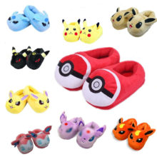 Unisex Cartoon Cotton Slippers for Adult Anime Pokemon Cute Pikachu Eevee Home Pajamas Shoes Winter Warm Plush Indoor Shoes Unisex Cartoon Cotton Slippers for Adult Anime Pokemon Cute Pikachu Eevee Home Pajamas Shoes Winter Warm Plush Indoor Shoes