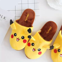 Women Anime Cartoon Pokemon Slippers Lovers Warm Woman Slippers Elf Ball Pikachu Go Plush Shoes Home House Slippers Children Women Anime Cartoon Pokemon Slippers Lovers Warm Woman Slippers Elf Ball Pikachu Go Plush Shoes Home House Slippers Children
