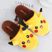 Women Anime Cartoon Pokemon Slippers Lovers Warm Woman Slippers Elf Ball Pikachu Go Plush Shoes Home House Slippers Children Women Anime Cartoon Pokemon Slippers Lovers Warm Woman Slippers Elf Ball Pikachu Go Plush Shoes Home House Slippers Children