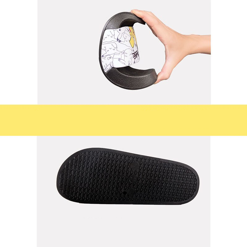 Anime Pikachu Kawaii Non-Slip Pokemon Squirtle Slippers 