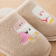 Winter Women Shoes Home Slippers Warm Indoor Plush Slippers Cartoon Cow Furry Cotton Couple Household Shoes Unisex Cute Winter Women Shoes Home Slippers Warm Indoor Plush Slippers Cartoon Cow Furry Cotton Couple Household Shoes Unisex Cute