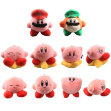 10 styles cute Kirby plush toys doll kawaii plush keychain bag pendant Kirby cosplay Mario and Luigi plush toys Children Gift 10 styles cute Kirby plush toys doll kawaii plush keychain bag pendant Kirby cosplay Mario and Luigi plush toys Children Gift