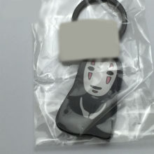 Miyazaki Anime Spirited Away Keychain No Face Man Key Chains Kaonashi Cute Voyage of Chihiro Figures keyring Pendant Miyazaki Anime Spirited Away Keychain No Face Man Key Chains Kaonashi Cute Voyage of Chihiro Figures keyring Pendant