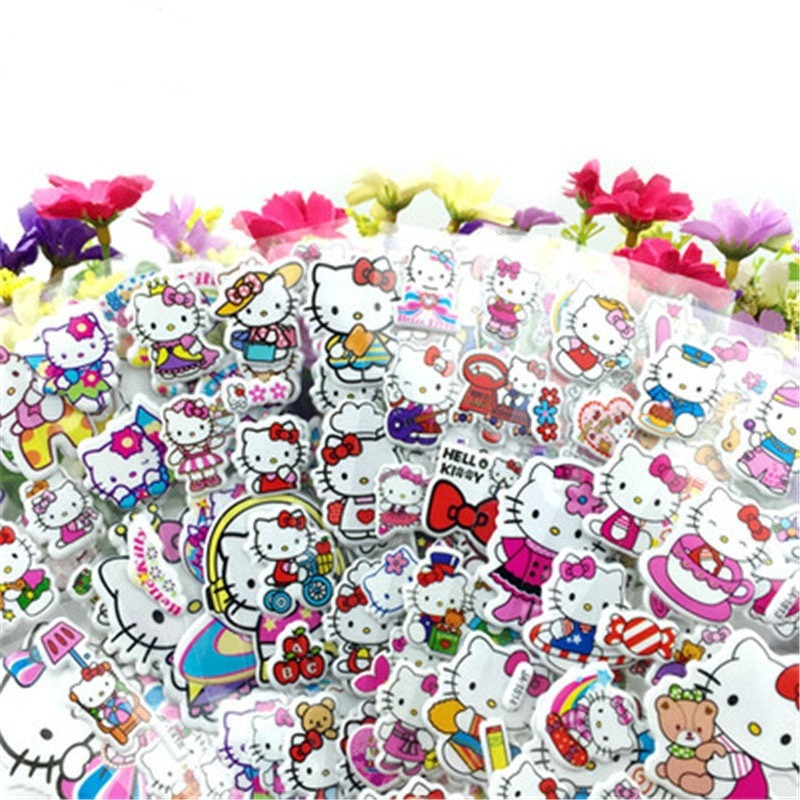 Cartoon Anime 3D Bubble Stickers Cartoon Anime 3D Bubble Stickers