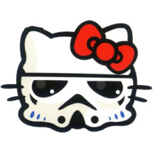 EARLFAMILY 13cm x 9.7cm for Star Wars Stormtrooper X Hello Kitty Graffiti Sticker DIY Body for Car Vinyl Car Wrap Decal EARLFAMILY 13cm x 9.7cm for Star Wars Stormtrooper X Hello Kitty Graffiti Sticker DIY Body for Car Vinyl Car Wrap Decal