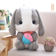 Cute lop rabbit doll soft cute white rabbit plush toy rabbit doll doll gift rabbit doll Cute lop rabbit doll soft cute white rabbit plush toy rabbit doll doll gift rabbit doll