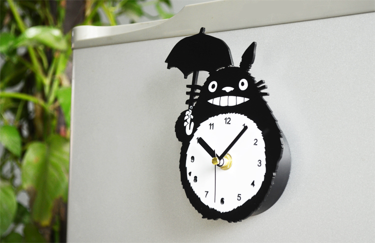 Totoro Anime Design Home Decor Wall Clock