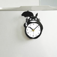 Totoro Fridge Magnets Modern Design Decorative Kitchen Fridge Clocks Cartoon Refrigerator Stick Magnetic Messages Hanging Watch Totoro Fridge Magnets Modern Design Decorative Kitchen Fridge Clocks Cartoon Refrigerator Stick Magnetic Messages Hanging Watch