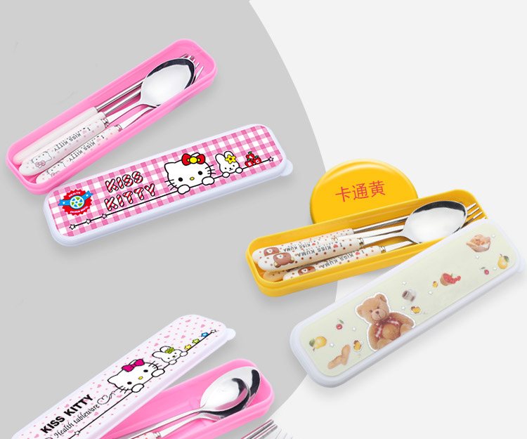 Cartoon Cookware Stainless Steel Dinnerwear Set