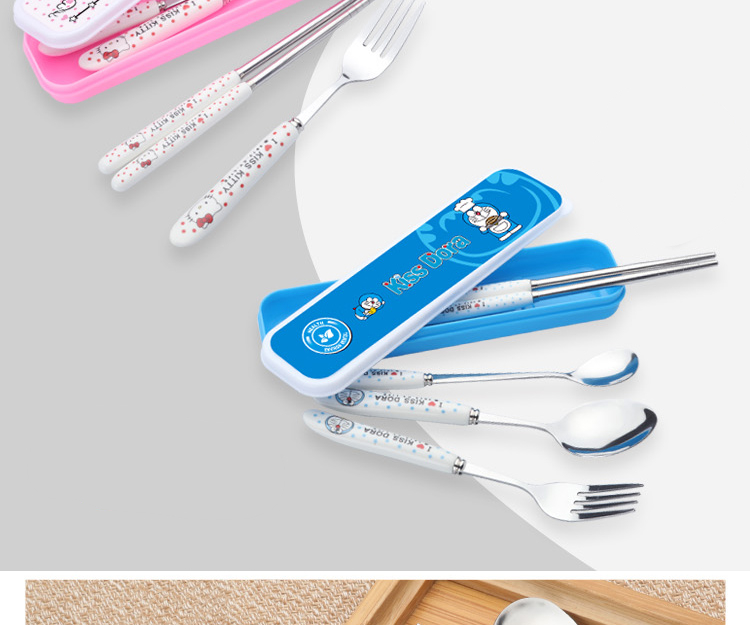 Cartoon Cookware Stainless Steel Dinnerwear Set