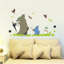 New Cartoon Animation Vinyl Totoro Wall Stickers for Kids Room Cafe/bar/Home Decoration Poster Totoro Wallpapers New Cartoon Animation Vinyl Totoro Wall Stickers for Kids Room Cafe/bar/Home Decoration Poster Totoro Wallpapers