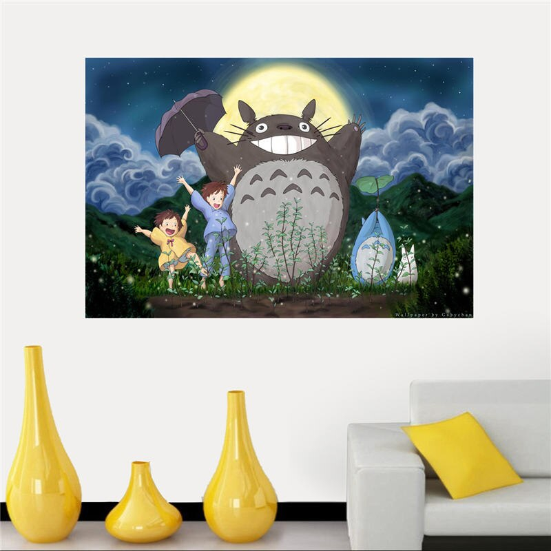 My Neighbor Totoro Silk Cloth Posters
