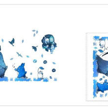 EWAYS Cartoon Games Theme Wall Sticker TOTORO Wall Sticker 3 Style Room Deorated Tools EWAYS Cartoon Games Theme Wall Sticker TOTORO Wall Sticker 3 Style Room Deorated Tools