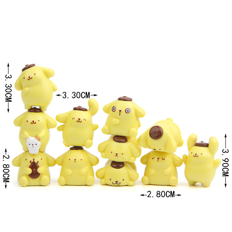 Cartoon Sanrio Jenga Action Figure Landscaping Doll Cartoon Sanrio Jenga Action Figure Landscaping Doll