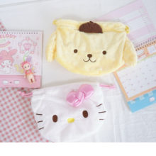 1pc Cartoon My melody plush purses Japan Anime cinnamoroll pudding dog plush purses Drawstring bags 21CM 1pc Cartoon My melody plush purses Japan Anime cinnamoroll pudding dog plush purses Drawstring bags 21CM