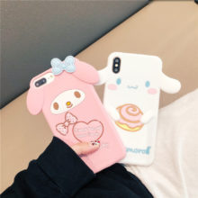 Cute Japan Cinnamoroll Melody Pompompurin Phone Case For iPhone 11 Pro MAX XS MAX XR 6 6s 7 8 Plus For Silica Gel Back Cover Cute Japan Cinnamoroll Melody Pompompurin Phone Case For iPhone 11 Pro MAX XS MAX XR 6 6s 7 8 Plus For Silica Gel Back Cover