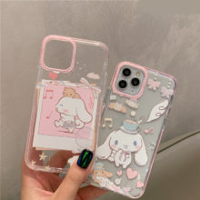 Cute 3D Melody Cinnamoroll Anime Color Border Phone Case For iPhone 11 Pro Max X XS MAX XR 7 8 Plus For Transparent Back Cover Cute 3D Melody Cinnamoroll Anime Color Border Phone Case For iPhone 11 Pro Max X XS MAX XR 7 8 Plus For Transparent Back Cover