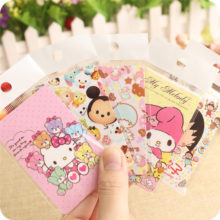 1pc Cute my melody Mickey San-x Sumikko Stickers for credit card Bus Card Stickers gifts for girls 1pc Cute my melody Mickey San-x Sumikko Stickers for credit card Bus Card Stickers gifts for girls