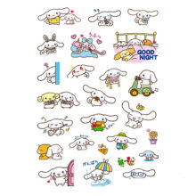 1 sheet Cinnamoroll Sanrio Stickers Girl Children Kids Gift DIY Letter Diary Scrapbooking Stationery Pegatinas Decal Stickers 1 sheet Cinnamoroll Sanrio Stickers Girl Children Kids Gift DIY Letter Diary Scrapbooking Stationery Pegatinas Decal Stickers