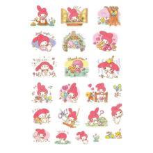 Cartoon TV Cute Melody Sanrio Stickers for Girl Children Kids Gift DIY Letter Diary Scrapbooking Stationery Pegatinas Stickers Cartoon TV Cute Melody Sanrio Stickers for Girl Children Kids Gift DIY Letter Diary Scrapbooking Stationery Pegatinas Stickers