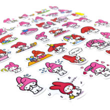 40pcs Sanrio Pink Melody Cartoon Cute Stickers for Kid Toy Children Girl Letter Stationery Scrapbooking Stickers 40pcs Sanrio Pink Melody Cartoon Cute Stickers for Kid Toy Children Girl Letter Stationery Scrapbooking Stickers