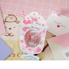 Cartoon Seal flake little twin stars cinnamoroll Pudding Dog PVC Sticker icecream Decoration Index Stickers for kids toys Cartoon Seal flake little twin stars cinnamoroll Pudding Dog PVC Sticker icecream Decoration Index Stickers for kids toys
